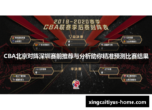 CBA北京对阵深圳赛前推荐与分析助你精准预测比赛结果